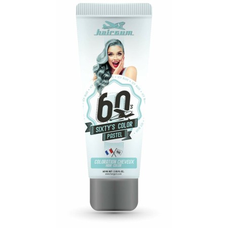 Colorazione Semipermanente Hairgum Sixty's Color Icy Blue (60 ml)