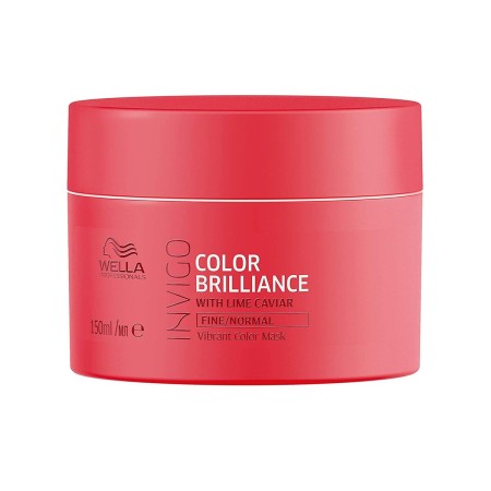 Maschera Protettiva del Colore Wella Invigo Color Brilliance Capelli Sottili (150 ml)