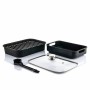 Friggitrice senza Olio con Grill, Accessori e Ricettario InnovaGoods Air Fryer Fryinn 12-in-1 6000 Nero Acciaio 6 L 3400 W