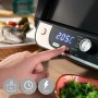 Friggitrice senza Olio con Grill, Accessori e Ricettario InnovaGoods Air Fryer Fryinn 12-in-1 6000 Nero Acciaio 6 L 3400 W