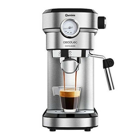 Caffettiera Express a Leva Cecotec Cafelizzia 790 Steel Pro 1,2 L 20 bar 1350W Acciaio 1,2 L