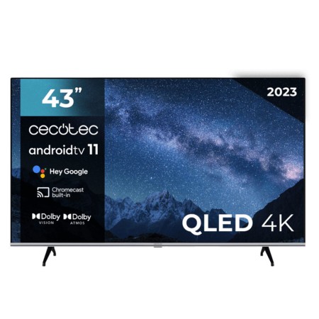 Smart TV Cecotec V2 series VQU20043 4K Ultra HD HDR10 QLED Dolby Vision