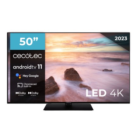 Smart TV Cecotec A2Z series ALU20050Z 4K Ultra HD 50" LED HDR10 Dolby Vision