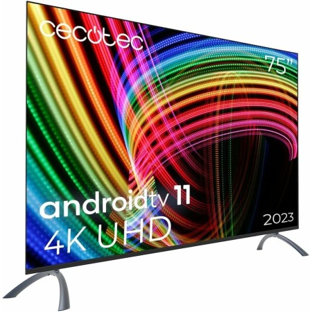 Smart TV Cecotec A3 series ALU30075 75" 4K Ultra HD HDR10 Dolby Vision