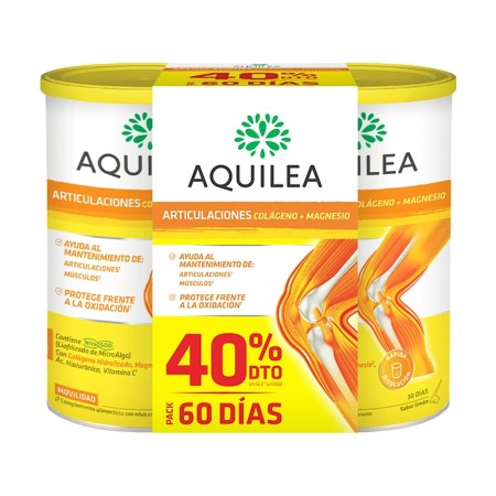 Supplemento congiunto Aquilea Collageno Magnesio 2 Unità 375 g