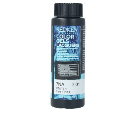 Tintura Permanente Redken Color Gel Lacquers 7NA-pewter 3 x 60 ml Liquido