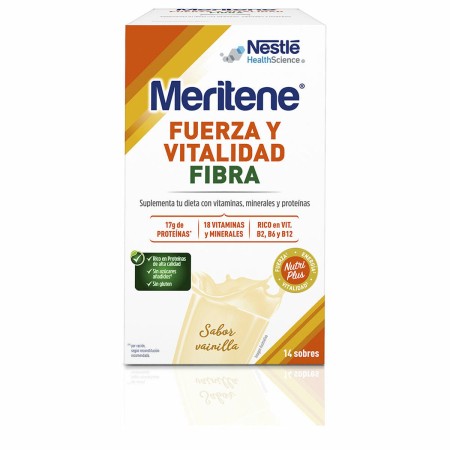 Frullato Meritene Fuerza Y Vitalidad Fibra Vaniglia