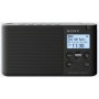 Radio Portatile Sony XDR-S41D FM LCD Bianco Nero