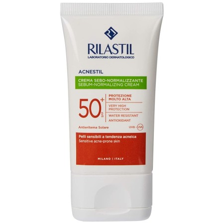 Protezione Solare Viso Rilastil Sun System Acnestil Seboregolatore Spf 50 (40 ml)