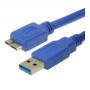 Cavo USB 3.0 A con Micro USB B 3GO CMUSB3.0 2 m Azzurro