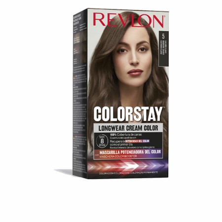 Tintura Permanente Revlon Colorstay Castano Chiaro Nº 5