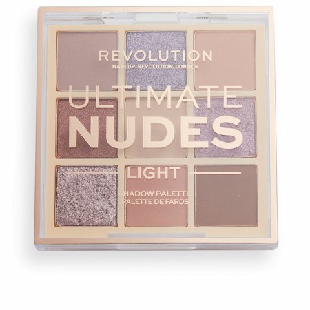 Palette di Ombretti Revolution Make Up Ultimate Nudes Chiaro 8,1 g