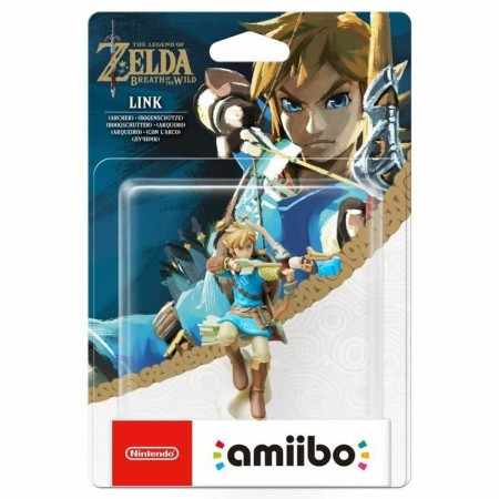 Statuina da Collezione Amiibo The Legend of Zelda: Breath of the Wild - Link (Archer)