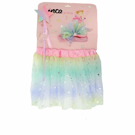 Costume da bambino Inca Multicolore Fata (3 Pezzi)