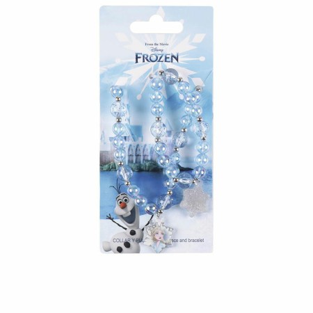 Set di Collana e Bracciali Frozen Bisuteria Disney Lote Azzurro