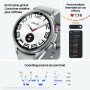 Smartwatch Samsung Galaxy Watch6 Nero Argentato 1,3" 43 mm