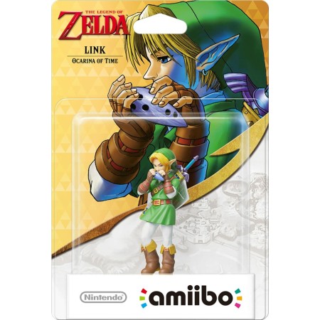 Statuina da Collezione Amiibo Legend of Zelda: Ocarina of Time - Link