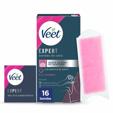 Strisce Depilatorie Corpo Veet Expert Ascelle (16 Unità)