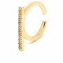 Anello Donna Shabama Manhattan Ottone bagnato in oro Regolabile