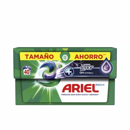 Detersivo Ariel Pods + UNstoppables Capsule (40 Unità)