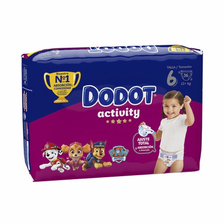 Pannolini usa e getta Dodot Activity 6 +13 kg (36 Unità)