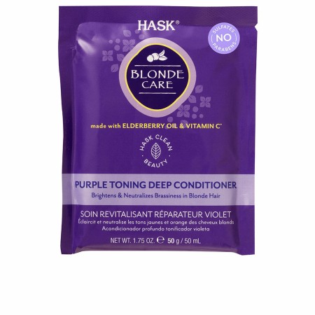 Balsamo Opacizzante per Capelli Biondi HASK Blonde Care 50 g