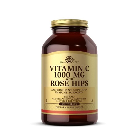 Rose Hips + Vitamina C Solgar  250 Unità