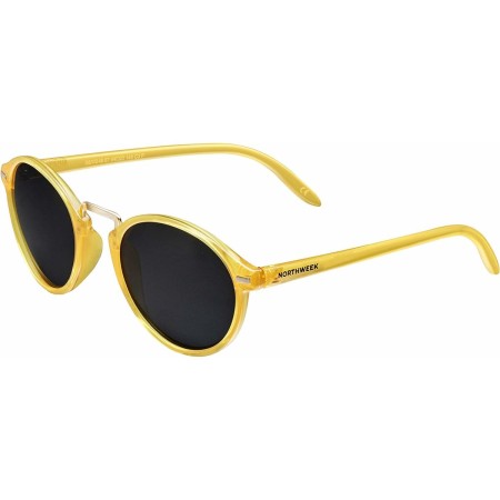 Occhiali da sole Unisex Northweek Vesca Shine Ø 47 mm Nero Giallo