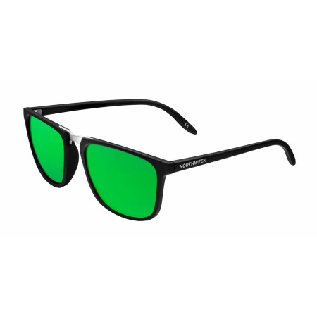 Occhiali da sole Unisex Northweek Shelter Matte Ø 47 mm Verde Nero