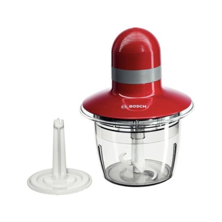 Tritatutto BOSCH 400W Rosso Acciaio inossidabile Plastica 400 W 800 ml