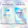 Preservativi Invisible Extra Sensitivo Durex 24 Unità