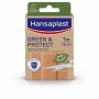 Cerotti Hansaplast Green & Protect 10 x 6 cm 10 Unità