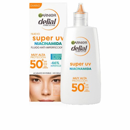 Trattamento Anti-imperfezioni Garnier Delial Super Uv Spf 50 40 ml Niacinamide