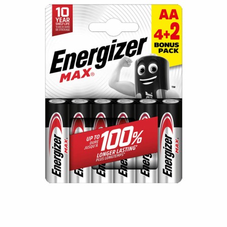 Batterie Energizer ENERGIZER MAX POWER (6 Unità)