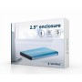 Scatola Esterna GEMBIRD EE2-U3S-3-B Azzurro 2,5"