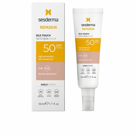 Protezione Solare Colorata Sesderma REPASKIN Spf 50 50 ml Setoso