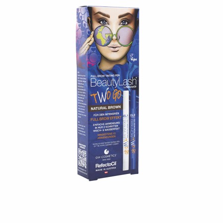 Tinta per ciglia RefectoCil BeautyLash Two Go Natural Brown 2 Pezzi