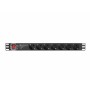 Ciabatta Multipresa Lanberg PDU-PRO-07F-0200-BK (2 m)