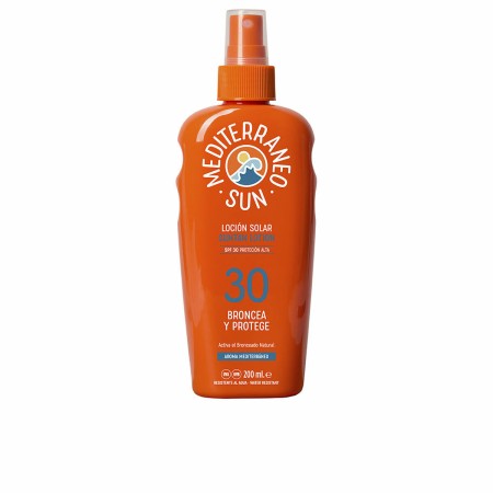 Lozione Solare Mediterraneo Sun COCONUT MEDITERRANEO SUN Spf 30 200 ml Abbronzante