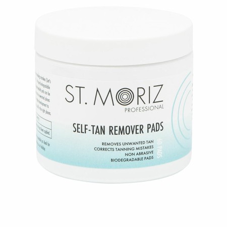 Dischi per il viso St. Moriz PROFESSIONAL ST. MORIZ Struccante Autoabbronzante (60 Unità)