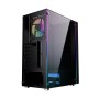 Case computer desktop ATX GEMBIRD Fornax 2500 ARGB Nero Multicolore