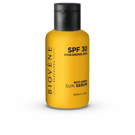 Protezione Solare Viso Biovène HYALURONIC ANTI-AGING Spf 30 30 ml Siero Antietà