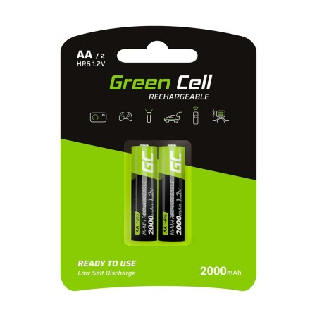 Batteria ricaricabile Green Cell GR06 2000 mAh 1,2 V 1.2 V