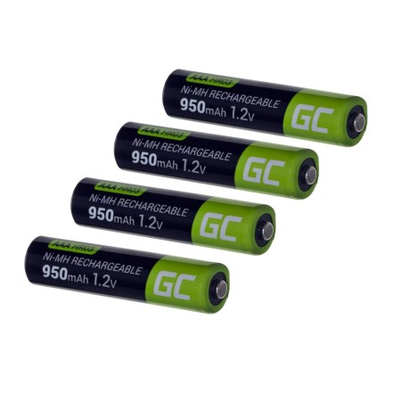 Batteria ricaricabile Green Cell GR03 950 mAh 1,2 V 1.2 V (4 Unità)