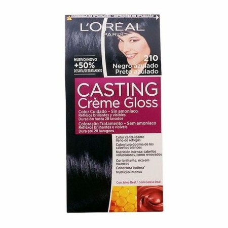 Tintura Senza Ammoniaca Casting Creme Gloss L'Oreal Make Up Casting Creme Gloss Nero-Blu 180 ml