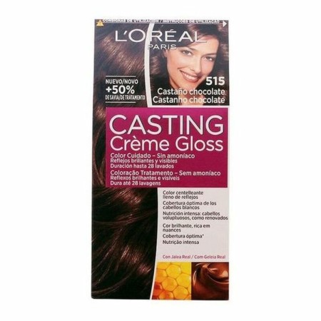 Tintura Senza Ammoniaca Casting Creme Gloss L'Oreal Make Up Casting Creme Gloss Castano Cioccolato 180 ml