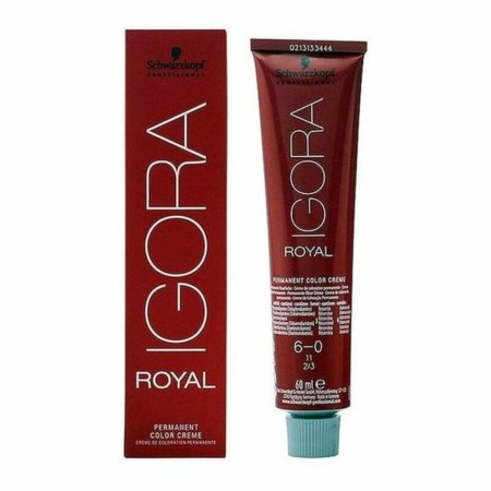 Tintura Permanente Schwarzkopf Igora Royal Nº 6-0 Nº 9.0-rubio muy claro Nº 8.0-rubio claro 60 ml