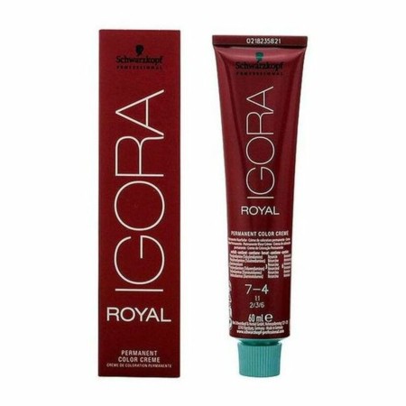 Tintura Permanente Igora Royal Schwarzkopf Igora Royal 7-4 Nº 7-4 Nº 9.0-rubio muy claro Nº 8.0-rubio claro 60 ml