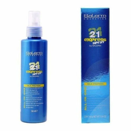 Maschera per Capelli senza risciacquo 21 Express Silk Protein Spray Salerm 973-34678 (150 ml) 150 ml