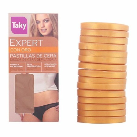 Dischetti di Cera Depilatoria Taky Expert Oro (300 g)